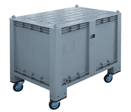 caisse palette 1000 litres avec couvercle